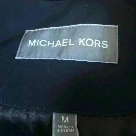 Michael Kors Navy Zip up jacket - Picture 3 of 6